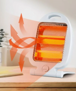 Chauffage électrique Portable Quartz Tube à deux vitesses Décharge de puissance, Économie d’énergie 800W