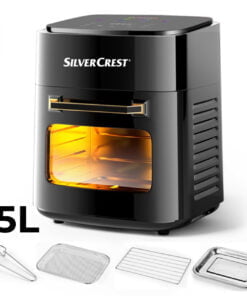 9 en 1 SILVERCREST Airfryer tactile intelligente grande capacité 15L 2400W (German Quality)