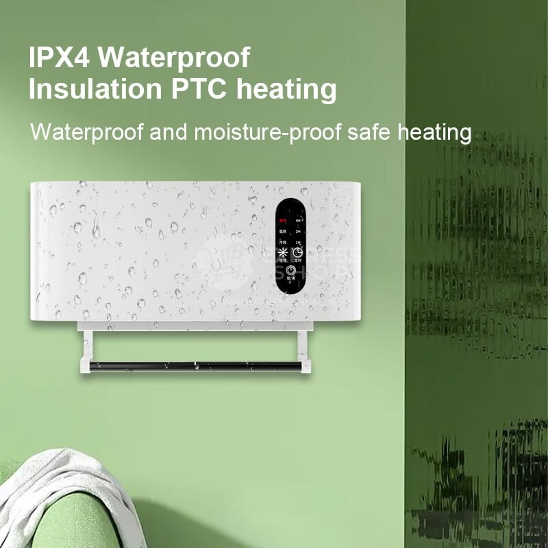 Chauffage électrique mural multifonctionnel 2000W pour la maison étanche rapide chaud pour l’hiver