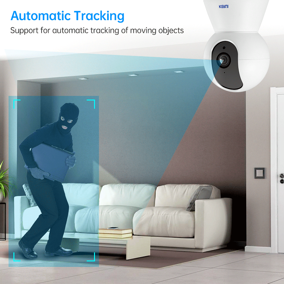 KERUI- Système dalarme de sécurité complet avec deux cameras Tuya Alexa Smart WIFI GSM, détecteur de mouvement GAZ et fumée KERUI- Système dalarme de sécurité complet avec deux cameras Tuya Alexa Smart WIFI GSM, détecteur de mouvement GAZ et fumée