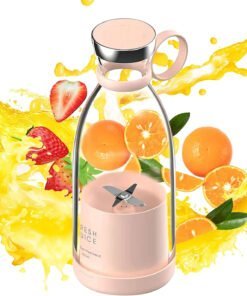 blender Fresh Juice Portable puissante pour jus secoue Smoothies charge sans fil avec six lames