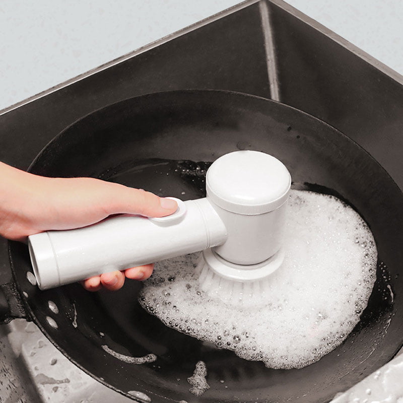 5en1 Brosse magique de nettoyage rotative électrique Rechargeable sans fil Multifonction