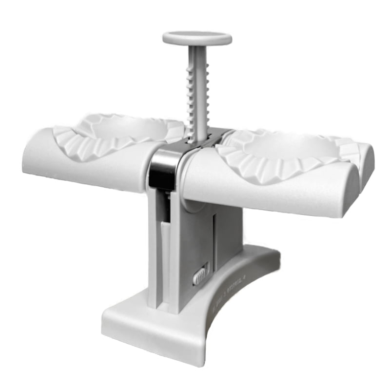 2en1 Graceice Moule à raviolis automatique à double tête pour brik et raviolis