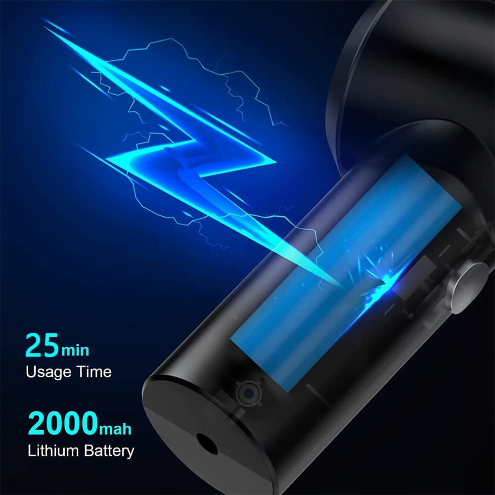 Aspirateur à main sans fil rechargeable par USB et souffleur d'air 3 en 1 sec et humide pour voiture ,maison