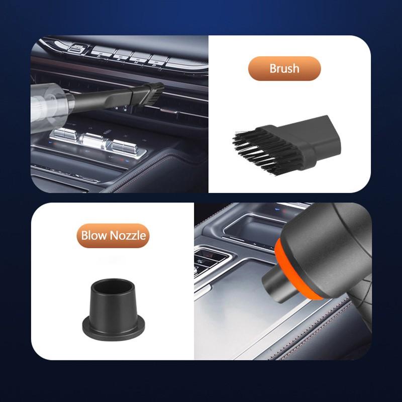 Aspirateur à main sans fil rechargeable par USB et souffleur d'air 3 en 1 sec et humide pour voiture ,maison