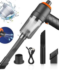 Aspirateur à main sans fil rechargeable par USB et souffleur d'air 3 en 1 sec et humide pour voiture ,maison