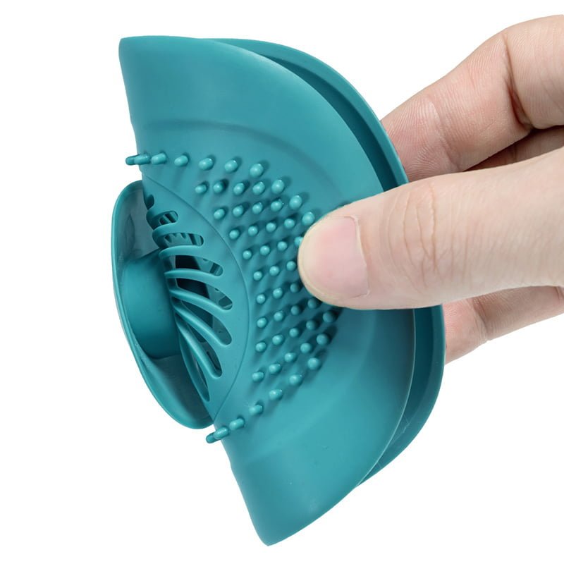 Collecteur de cheveux Anti-colmatage pour lavabo de salle de bain bouchon d’évier filtre à cheveux
