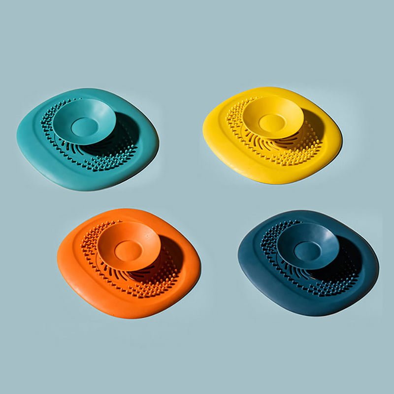 Collecteur de cheveux Anti-colmatage pour lavabo de salle de bain bouchon d’évier filtre à cheveux accessoire de cuisine