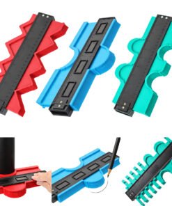 Jauge de mesure de Contour en plastique, outil de mesure, duplicateur de forme de bord, gabarit de mesure de Contour, 12/25cm