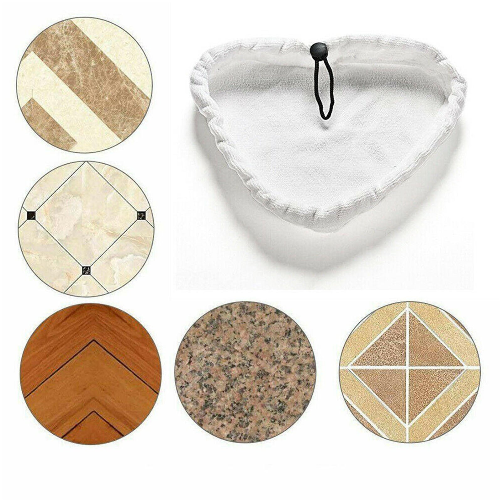 Nettoyeur Vapeur Vadrouille Vapeur Triangle Chiffons Microfibre Housses Coussin