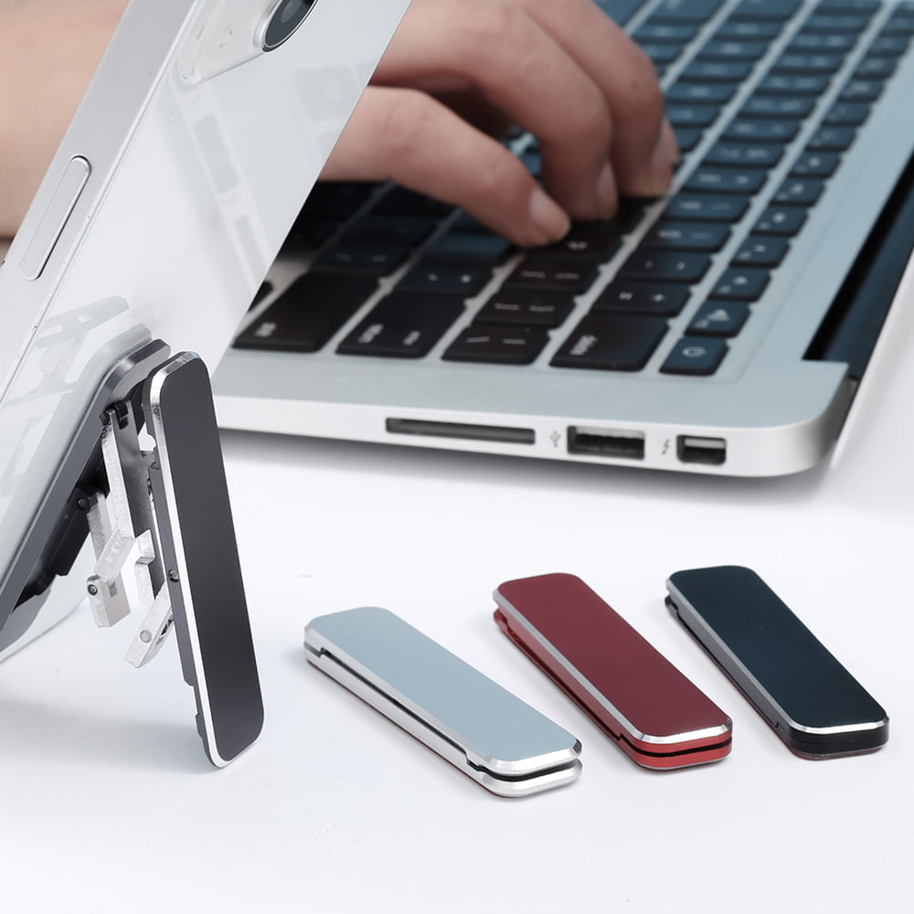 Support de téléphone Portable pliable multi-angles et réglable Ultra mince en métal universel