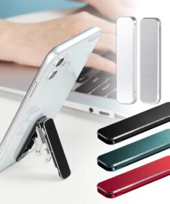 Support de téléphone Portable pliable multi-angles et réglable Ultra mince en métal universel