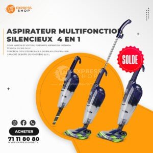 Aspirateur Multifonction 4en1 pour maison et voiture, puissante aspiration 16000KPA , Silencieux