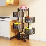 étagère ronde 5 niveaux