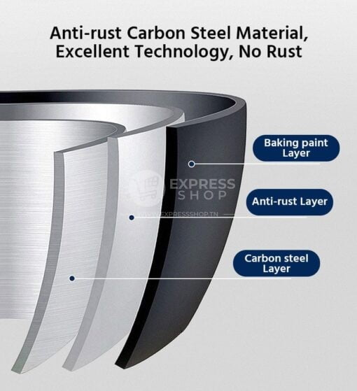 4en1 Étagère à pots en acier inoxydable multi-niveaux et réglable pour ustensiles de cuisine