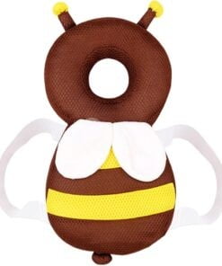 Coussin anti-chute et Protège-tête et dos de bébé respirant avec Dessin Animé sûr et mignon
