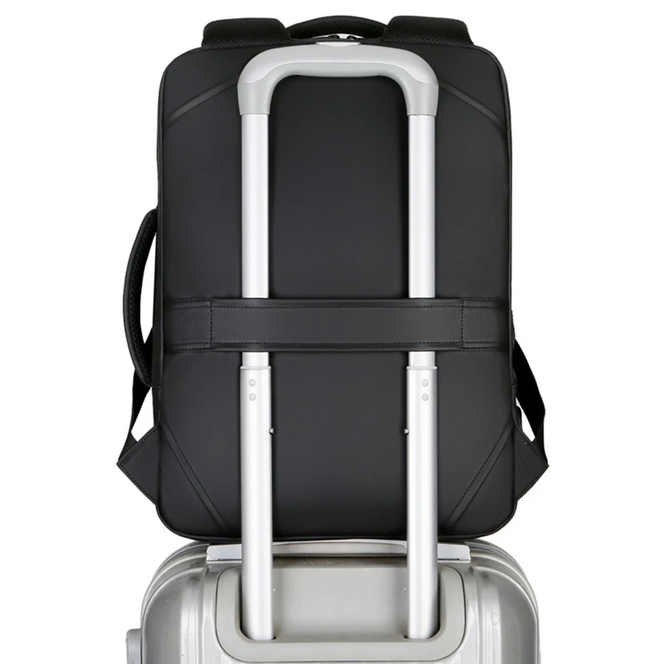 Sac à dos de chargement USB pour ordinateur portable pour homme étanche d’affaires, sac de voyage extérieur, 15.6 pouces Sac à dos de chargement USB pour ordinateur portable pour homme étanche d’affaires, sac de voyage extérieur, 15.6 pouces