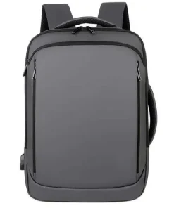 Sac à dos de chargement USB pour ordinateur portable pour homme étanche d'affaires, sac de voyage extérieur, 15.6 pouces