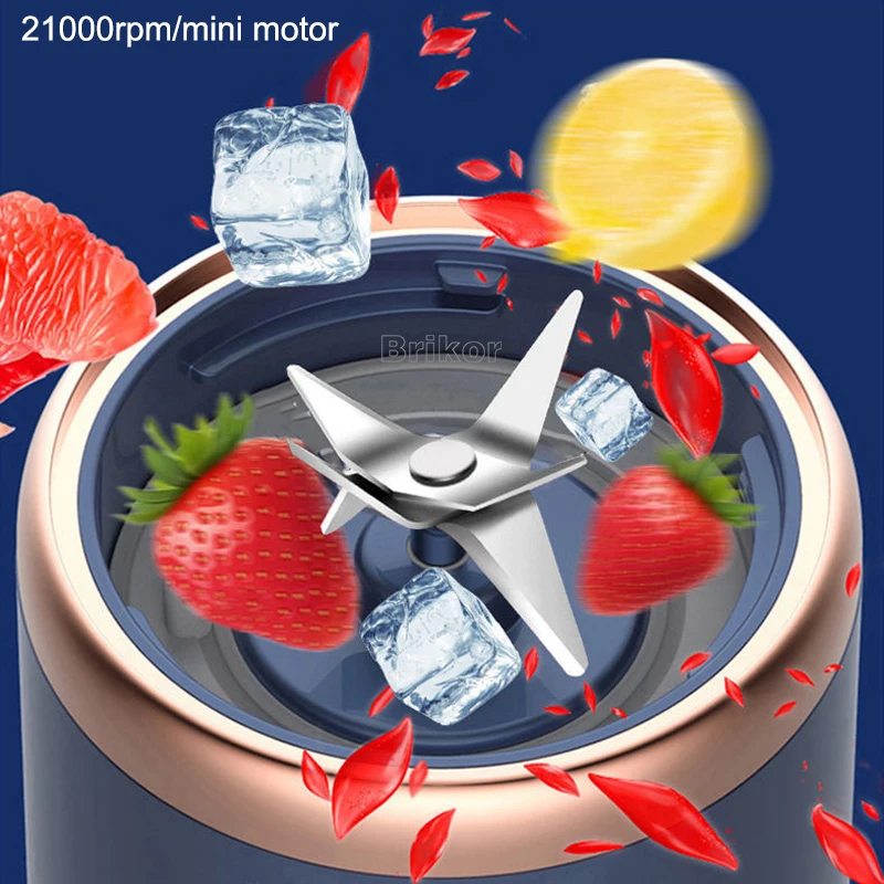 2en1 Blender Portable avec 2 Coupes